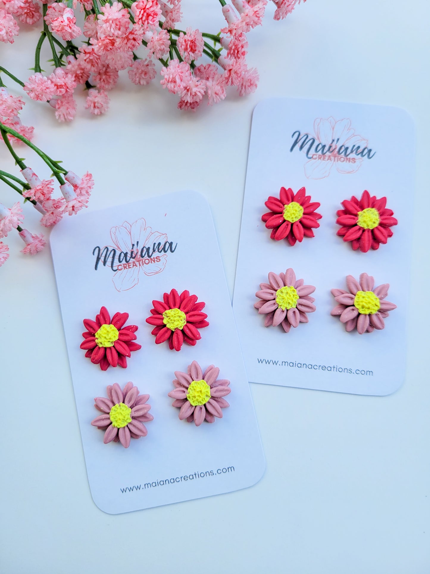 "Nicole" Floral Stud Pack