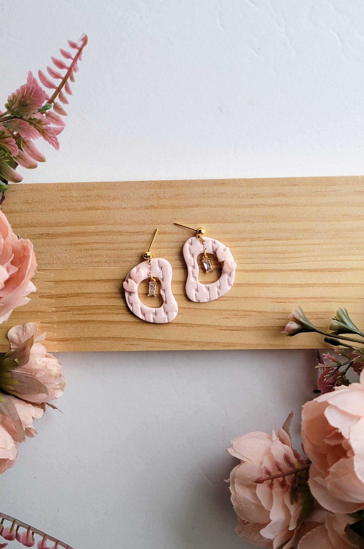 "Blush" Dangle