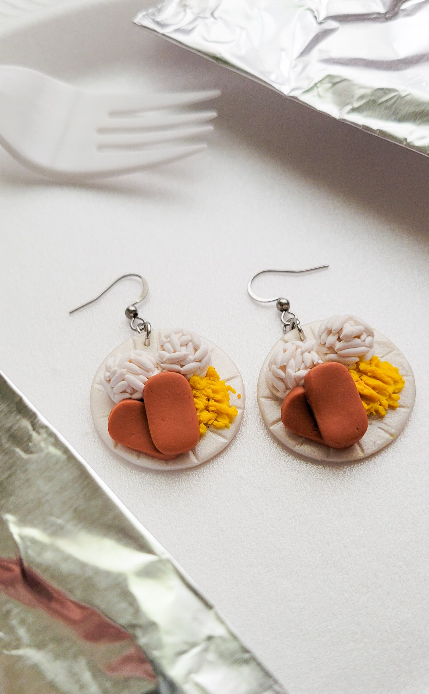 "Breakfast Platter" Dangle