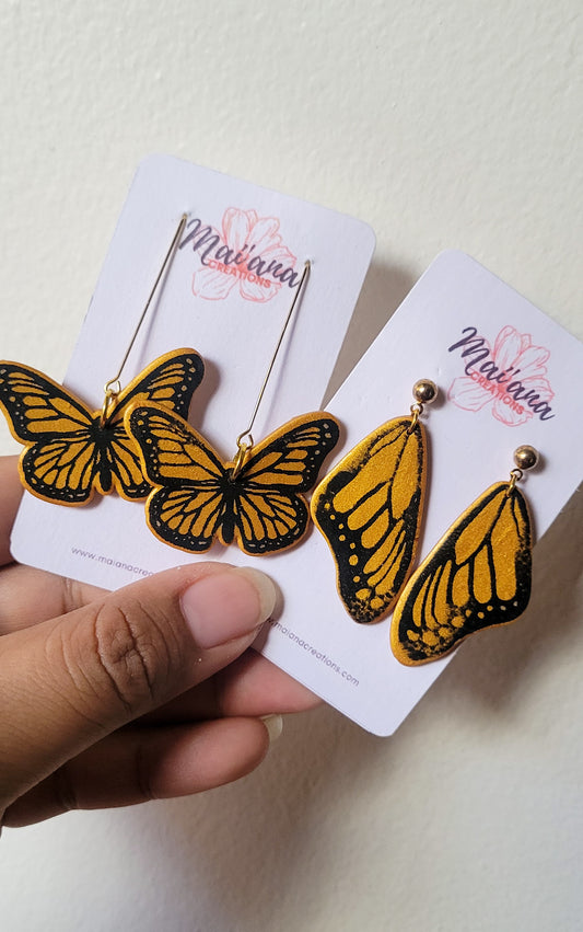 "Golden Butterfly" Dangle